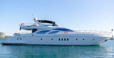 Thumbnail side profile image of superyacht hire on Seven Star