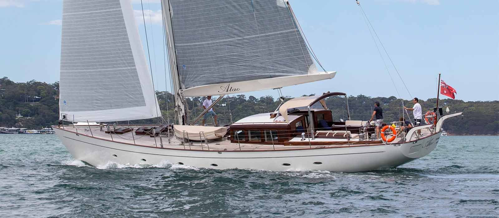 Atao Luxury Boat Hire cruising Sydney Harbour